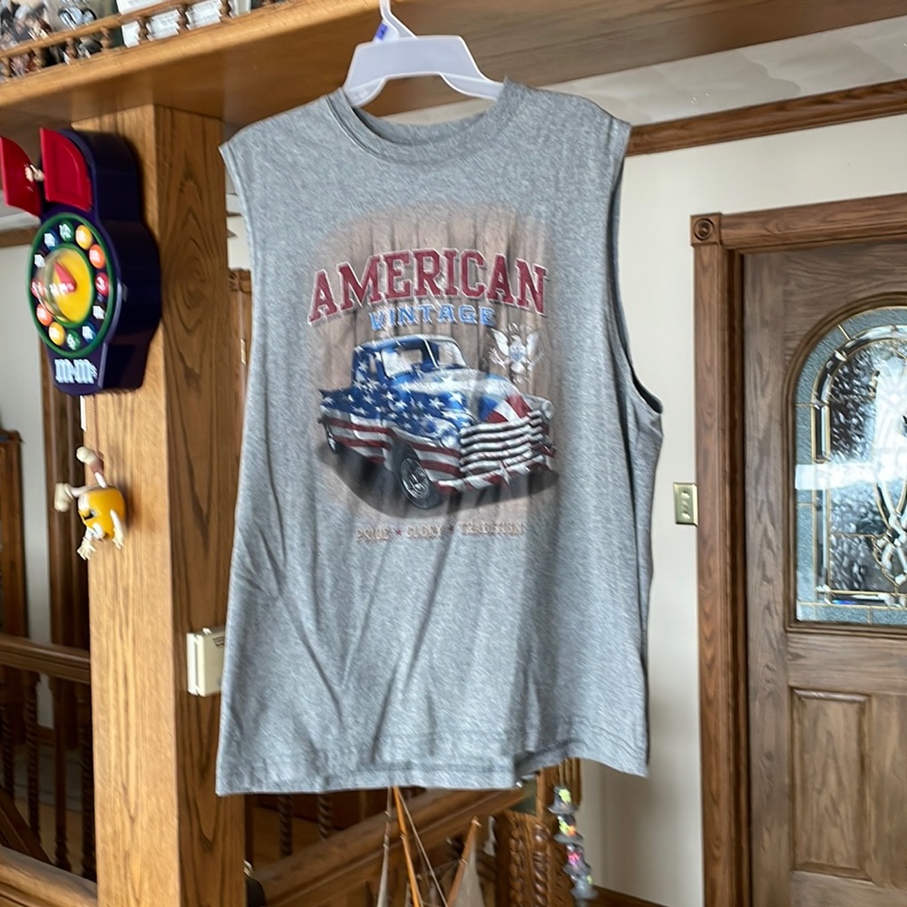 Faded glory men’s T-shirt, sz large, American vintage!